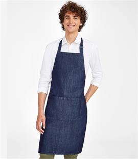 SOLS Grant Denim Bib Apron with Pocket